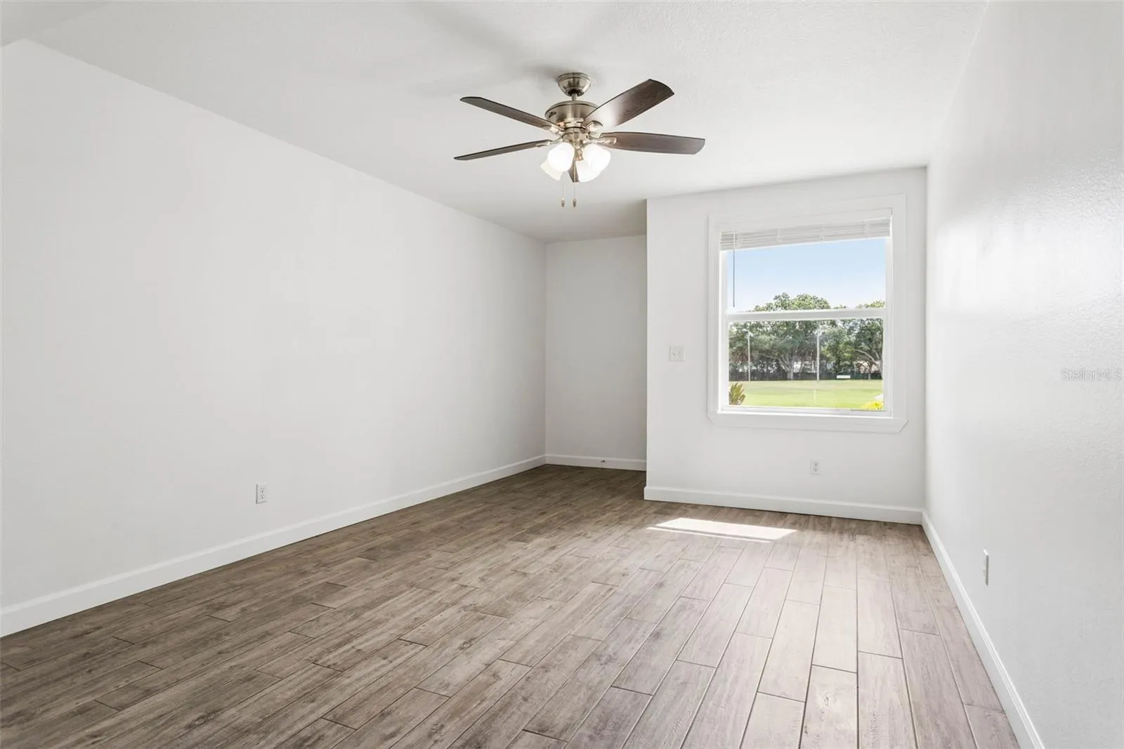 reverse view of living room