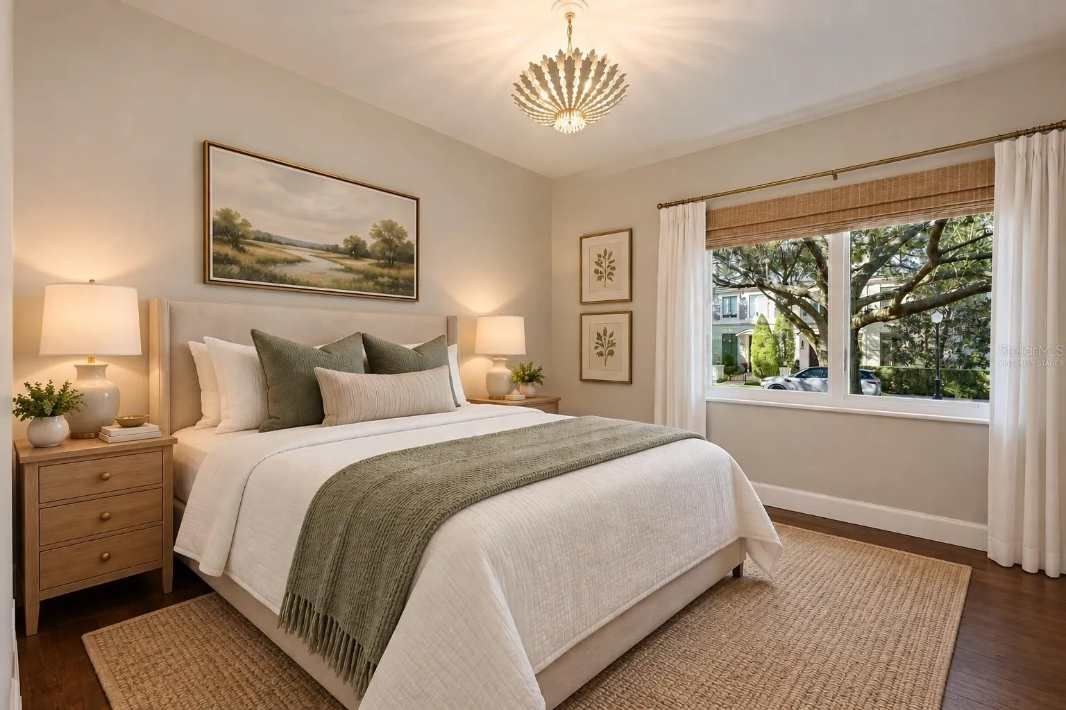 Secondary bedroom *virtually staged