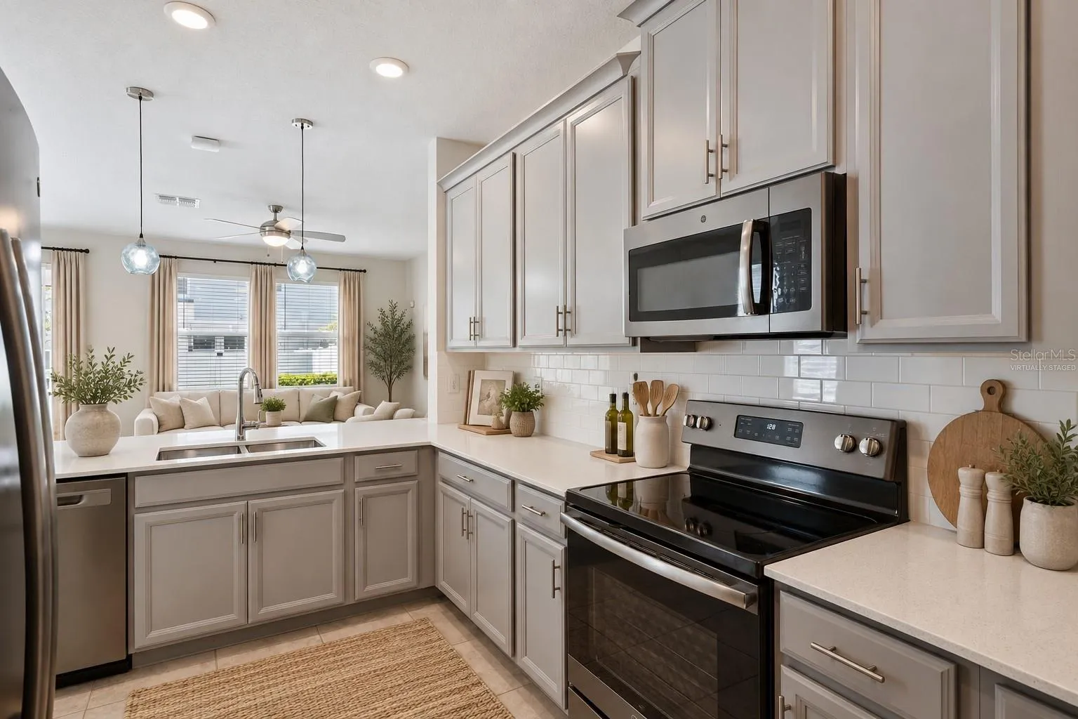 Kitchen - Virtually Staged