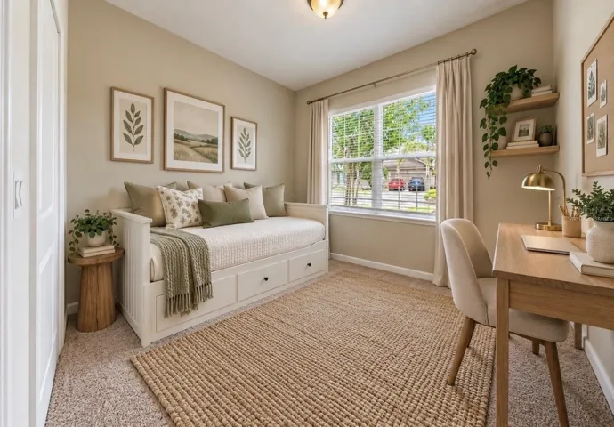 Virtually Staged Bedroom 3