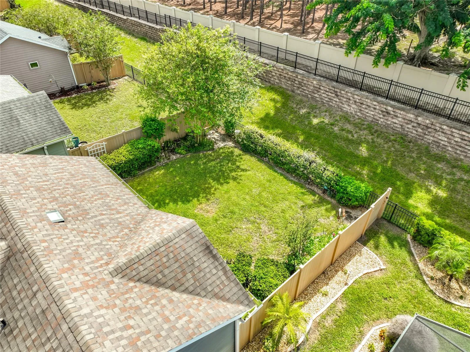 Fenced backyard No rear Neighbors