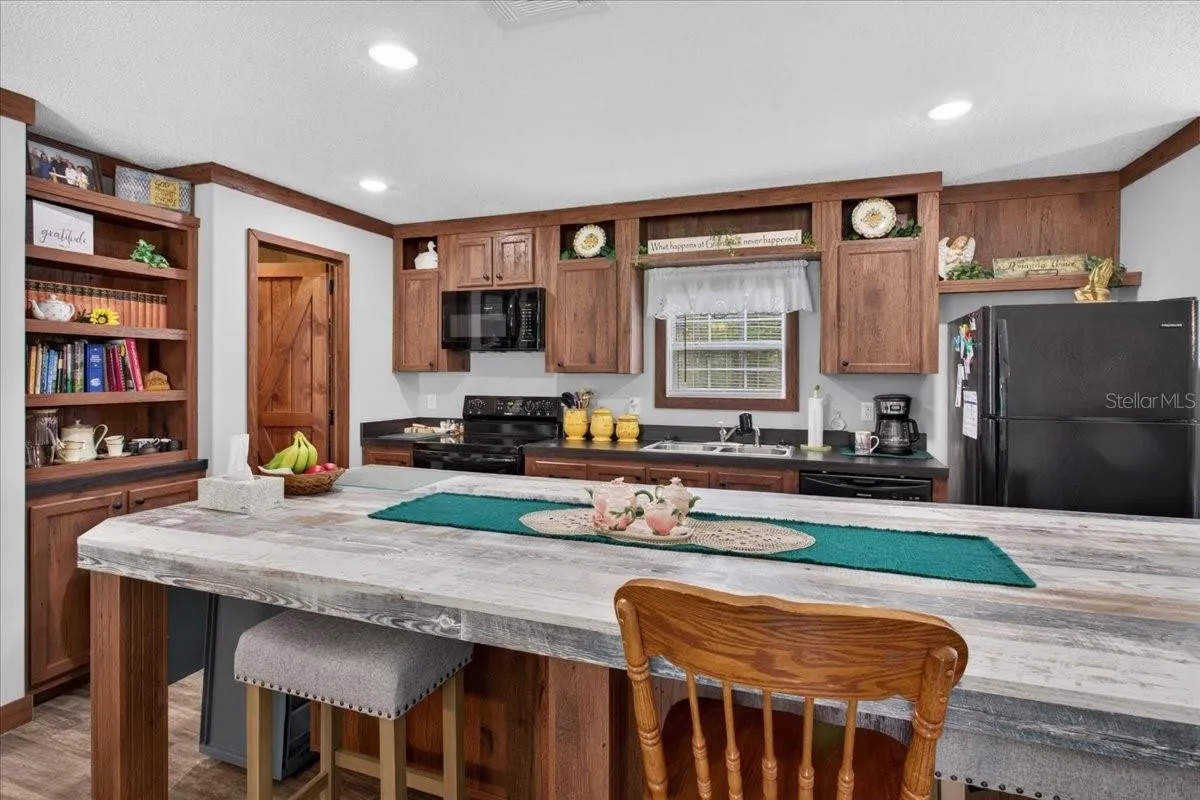 So much space and wide open to the great room!