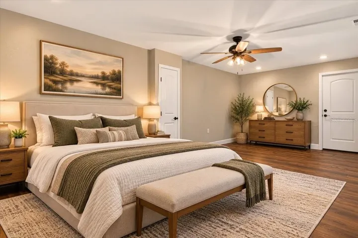 4th bedroom - room for even the largest of furniture!