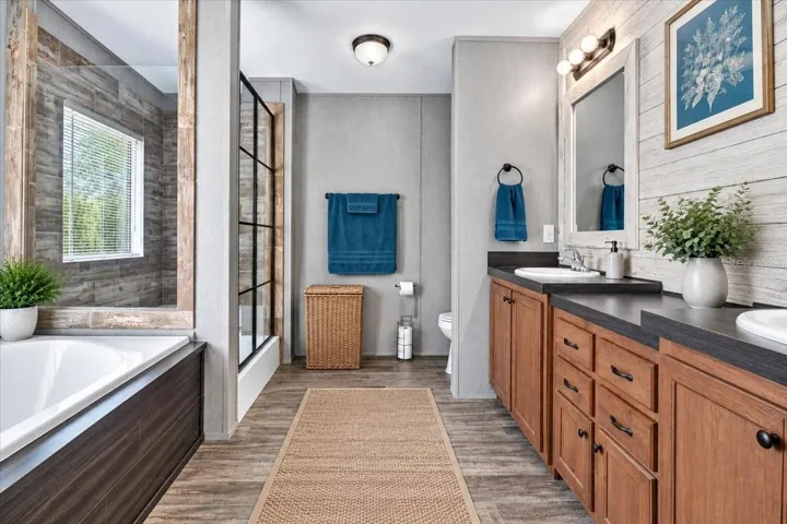 Can you imagine this primary bathroom with all of this space??