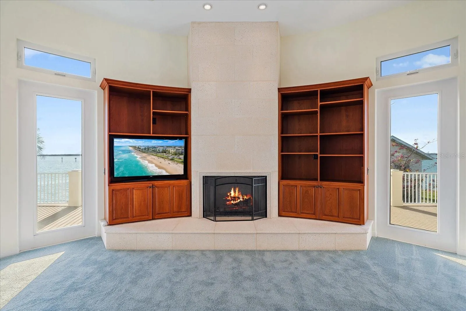 Living Room Fireplace