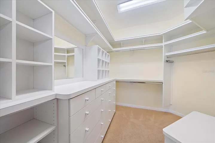 Primary Walk in Closet