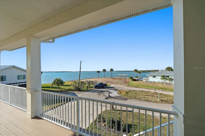 View from the front door
