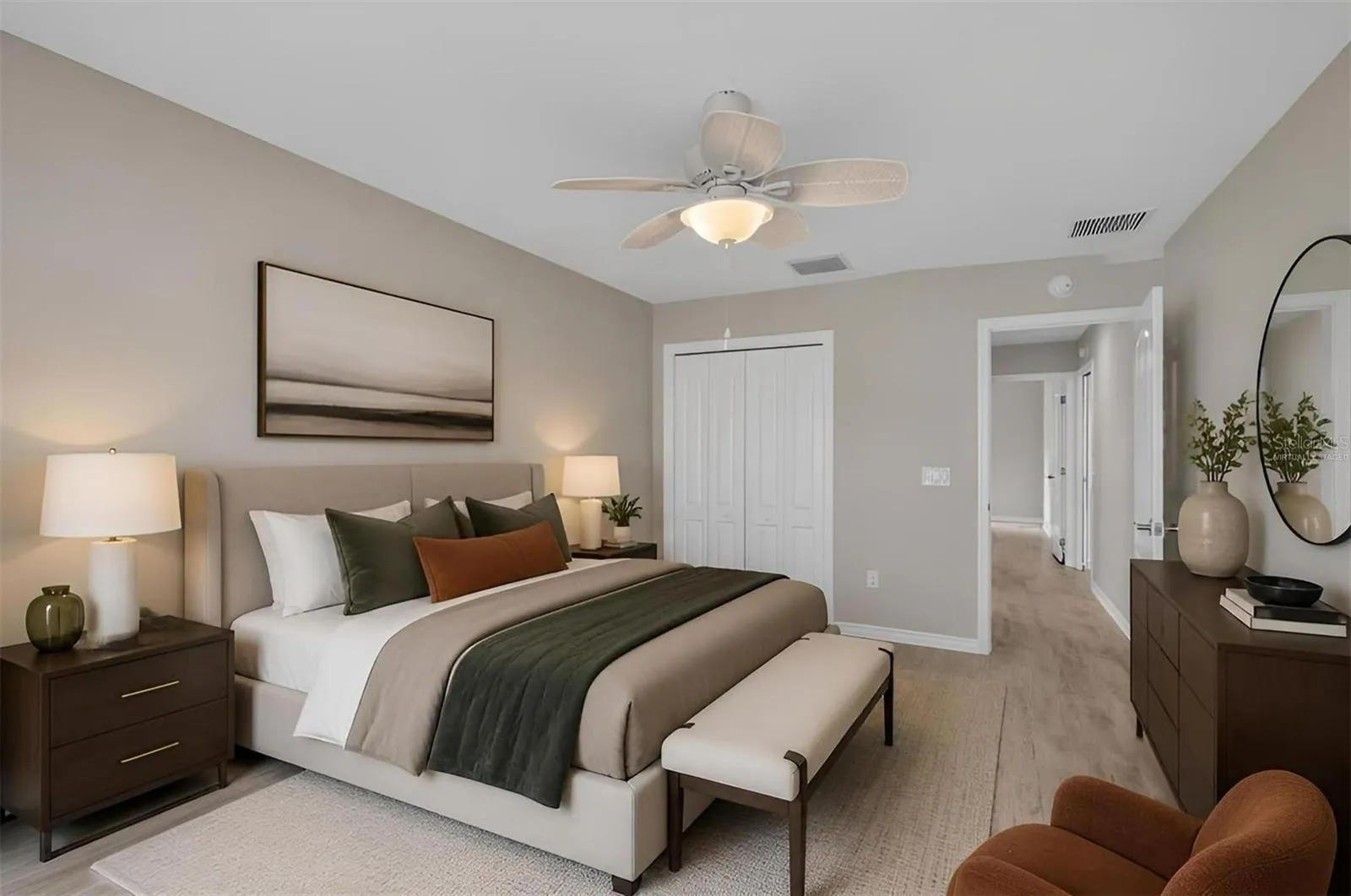 Second Bedroom-Virtually Staged