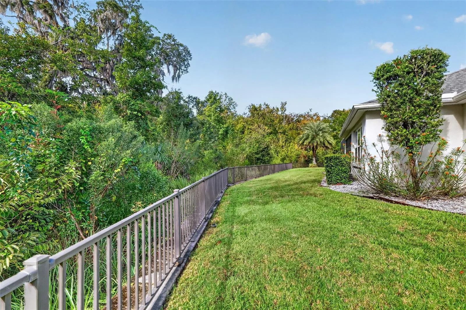 Rear Yard with PRESERVE VIEWS