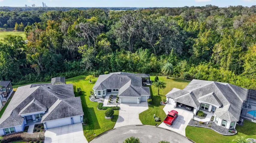 Aerial Front Elevation with PRESERVE VIEWS
