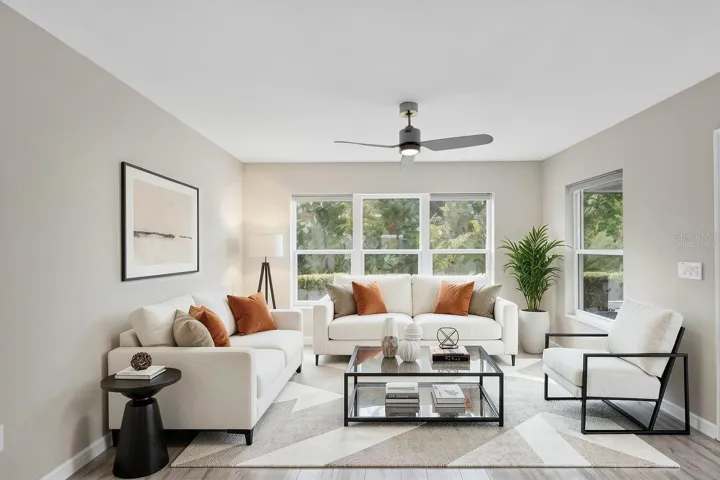 Florida Room with PRESERVE VIEWS-Virtually Staged