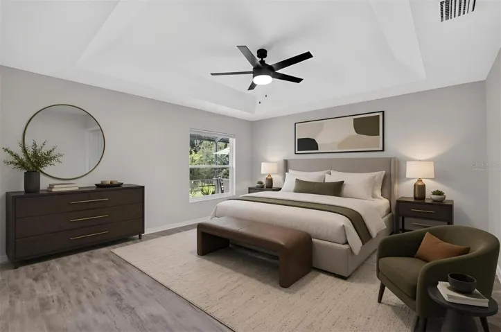 Primary Bedroom-Virtually Staged