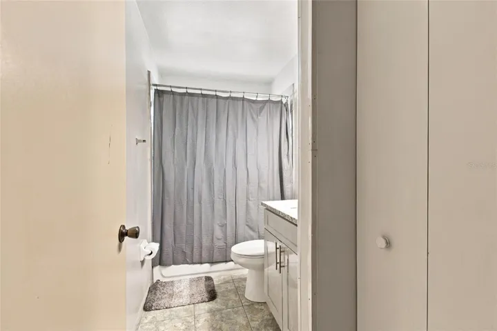 GUEST BATH -NEWER VANITY AND COUNTER.