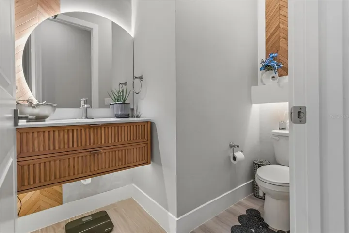 Updated Half bath - Downstairs