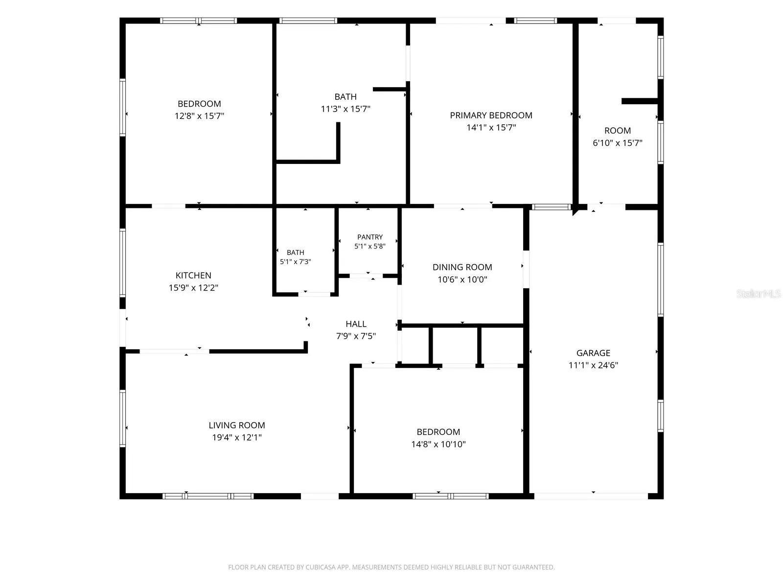 FLOOR PLAN OF THE CURRENT HOME