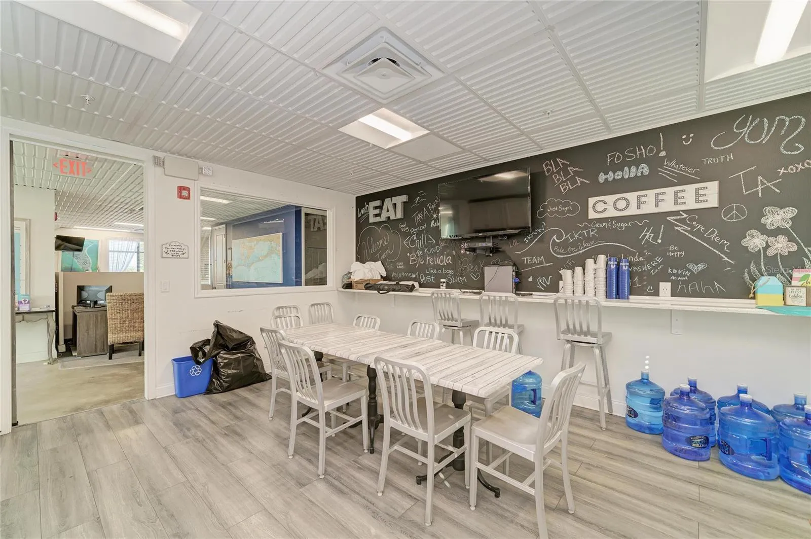 Third Level - kitchen - break room