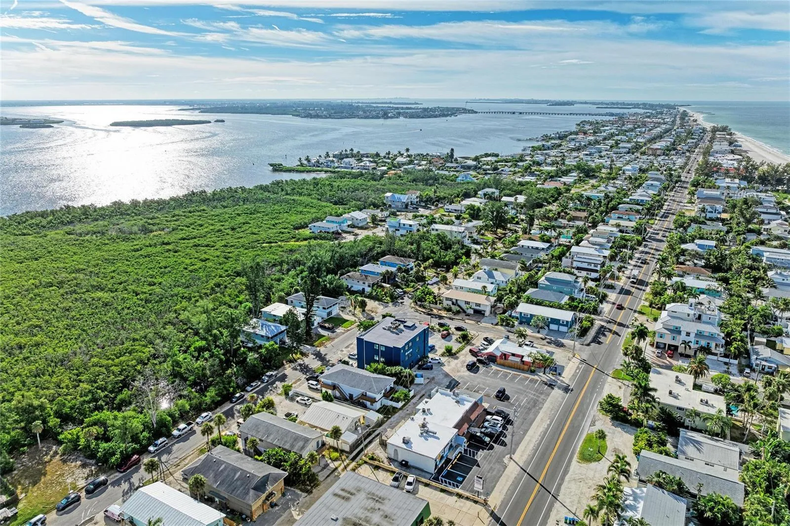 Aerial to the South