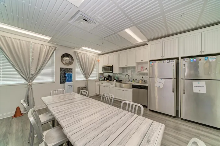 Third level - kitchen-break room