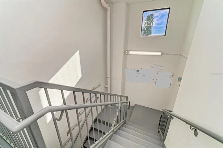 Third level - egress stairs