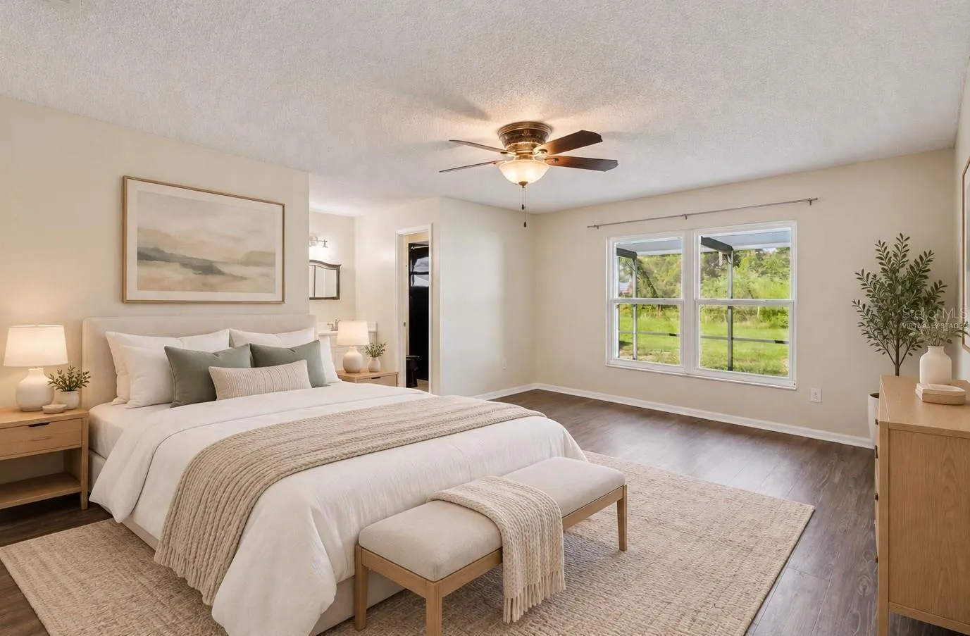 Primary Bedroom - Virtually Staged