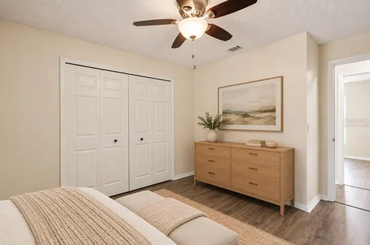 Bedroom 2 - Virtually Staged