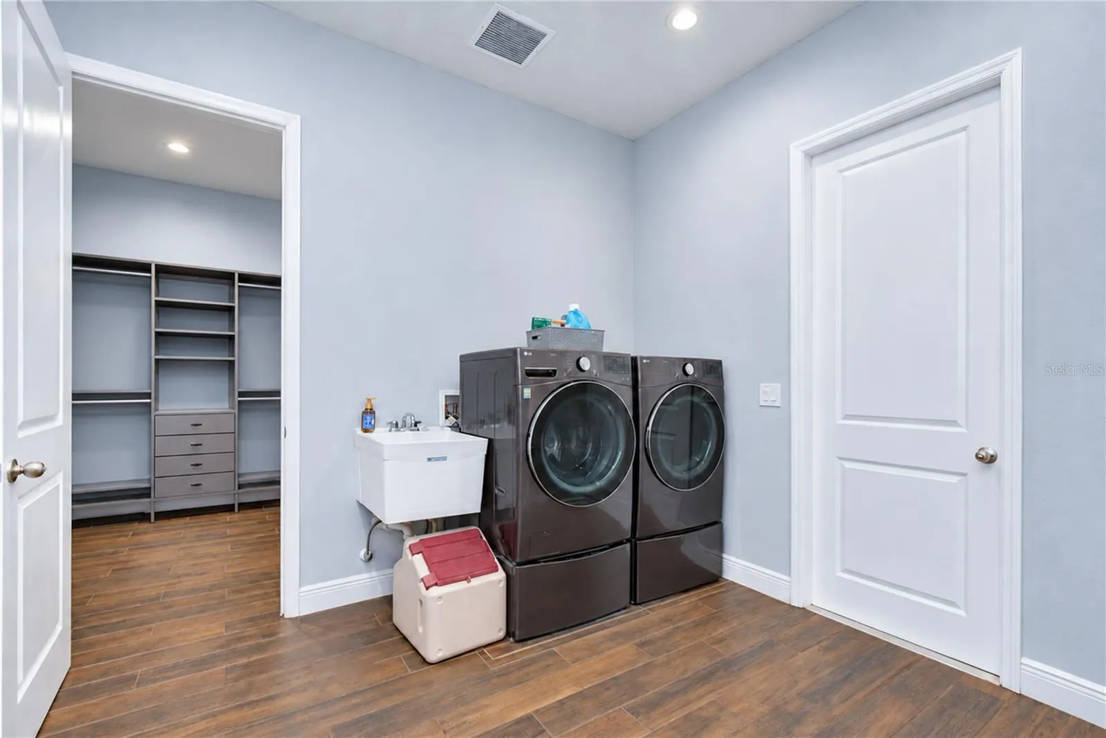 Inside Laundry off primary bedroom