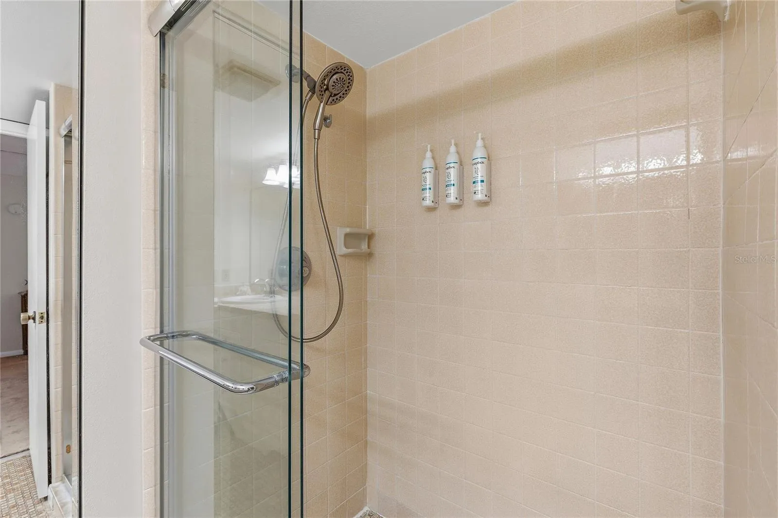 Primary Bath tub and Shower combination