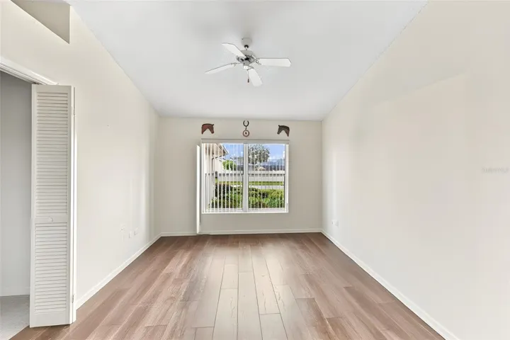 Third Bedroom virtually Shown Empty