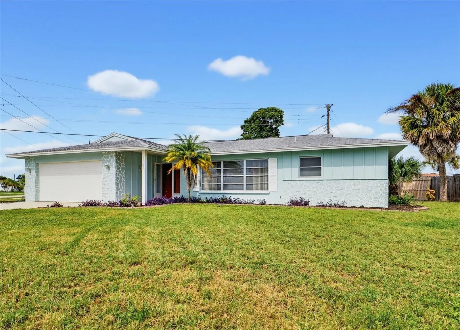 Large yard