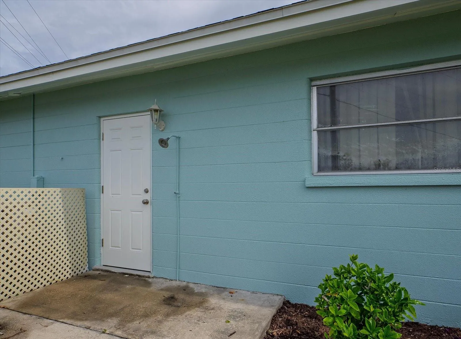 Side door to garage
