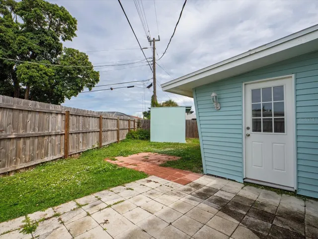 Back yard