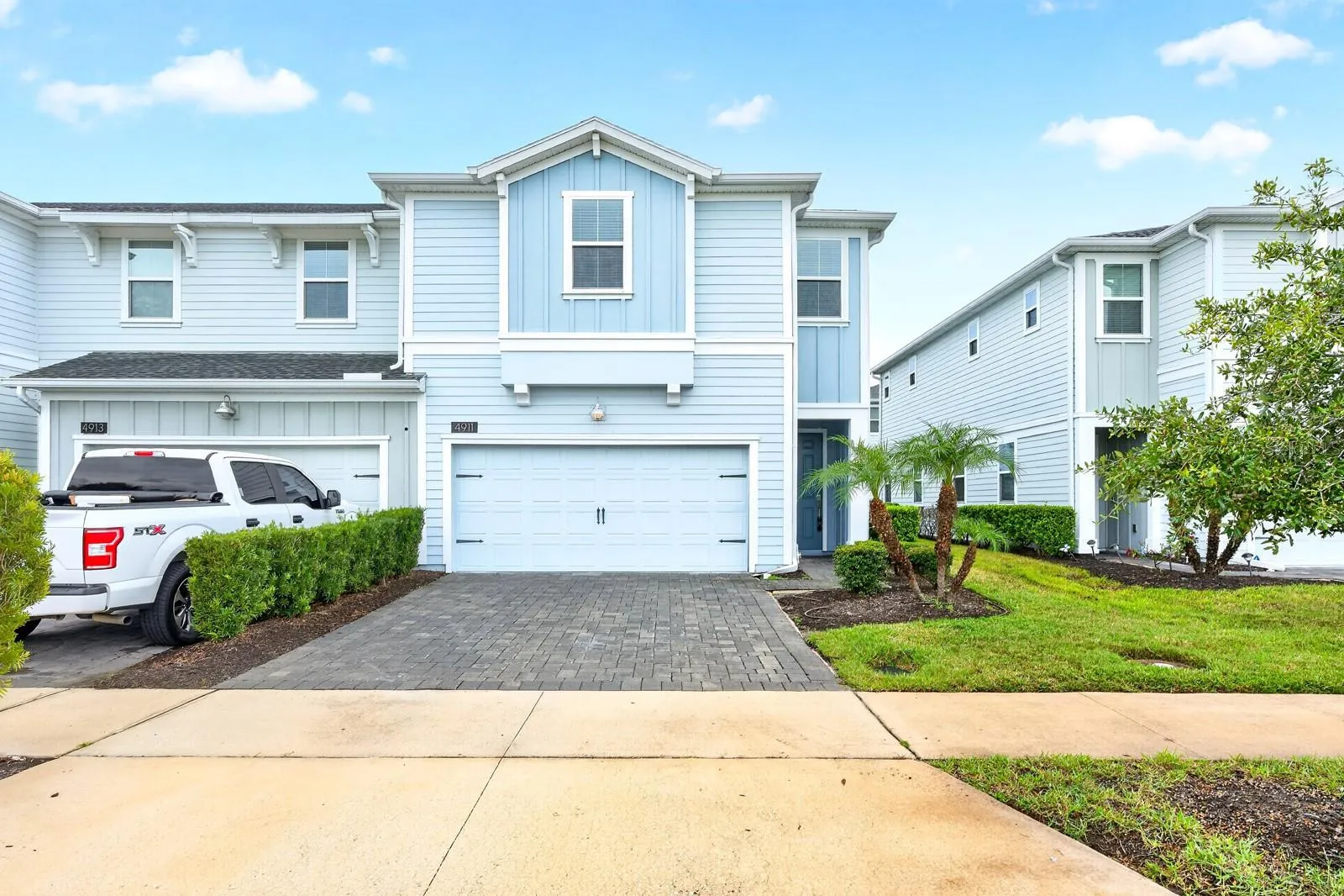 Front Entrance with 2 cars garage