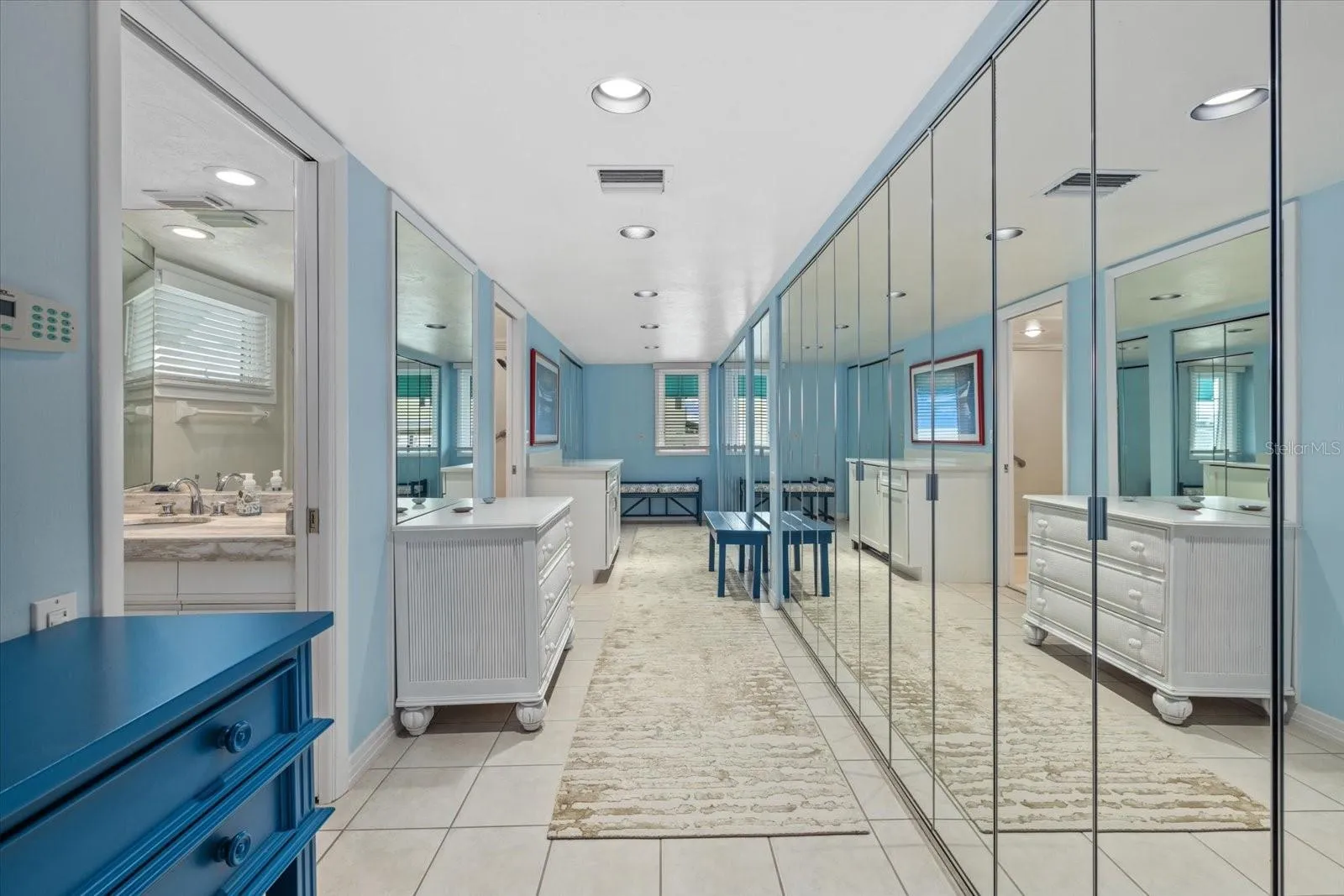 Primary bathroom/closet