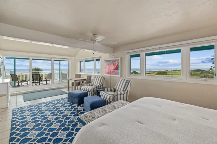 Primary suite with sweeping views