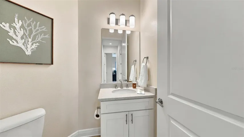 Powder bathroom