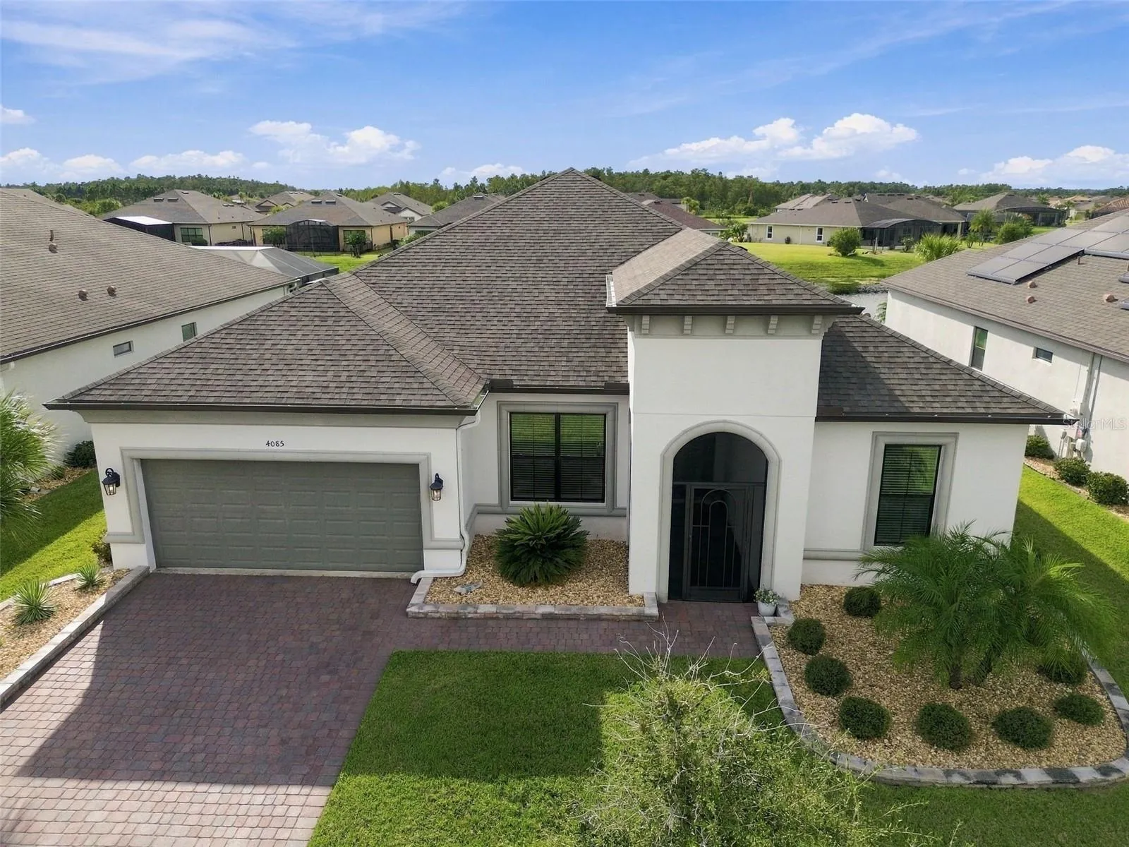 Professionally landscaped