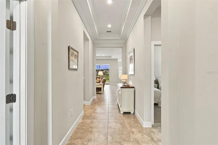 Generous ENTRY FOYER