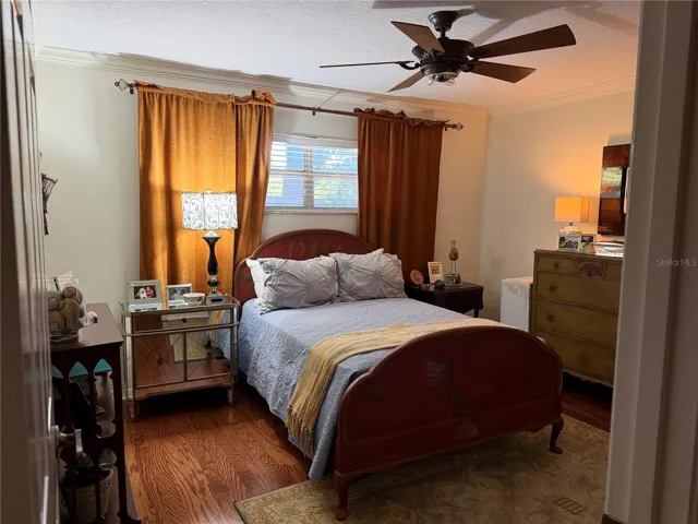 Bedroom 3 with wood floors