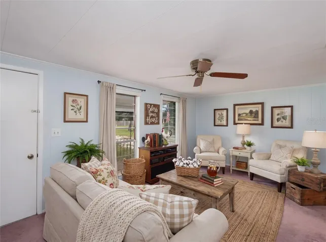 Living Room Virtually Staged