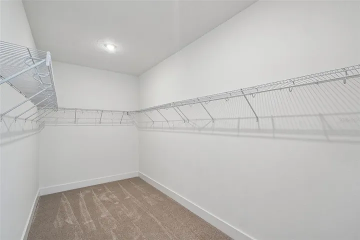Representative photo primary closet