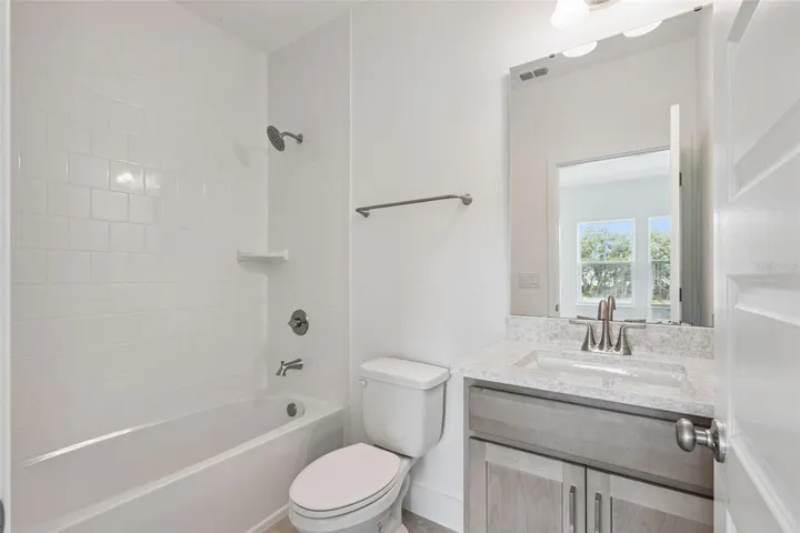 Representative photo secondary bathroom