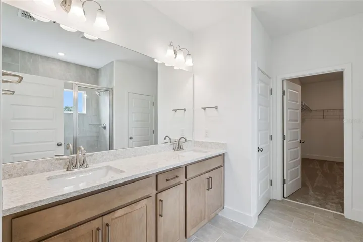 Representative photo primary bathroom