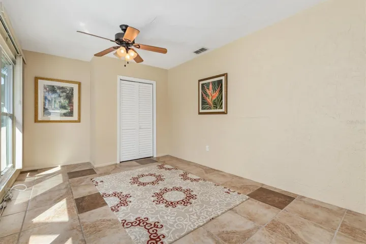3rd bedroom just off lanai - great for home office too