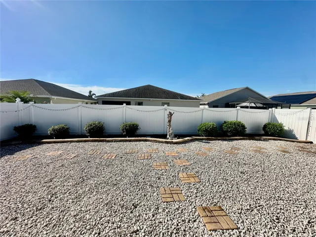 Back yard