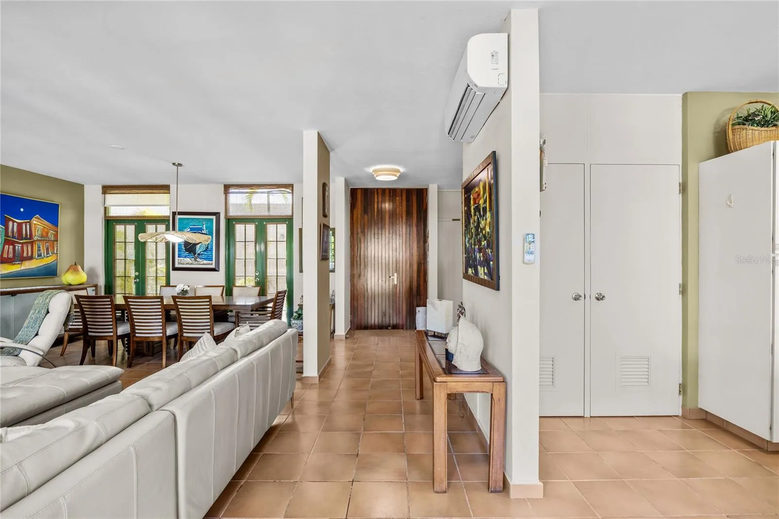 Dining Room and Linving Room