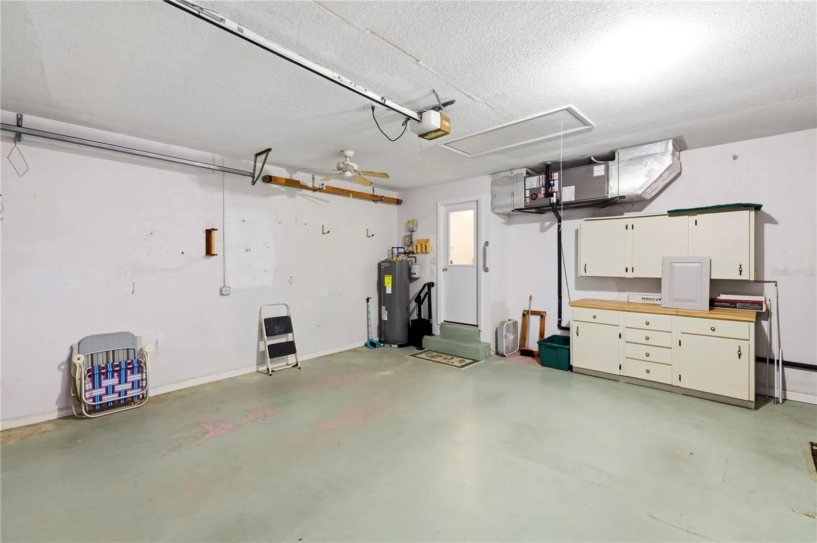 workbench in the garage