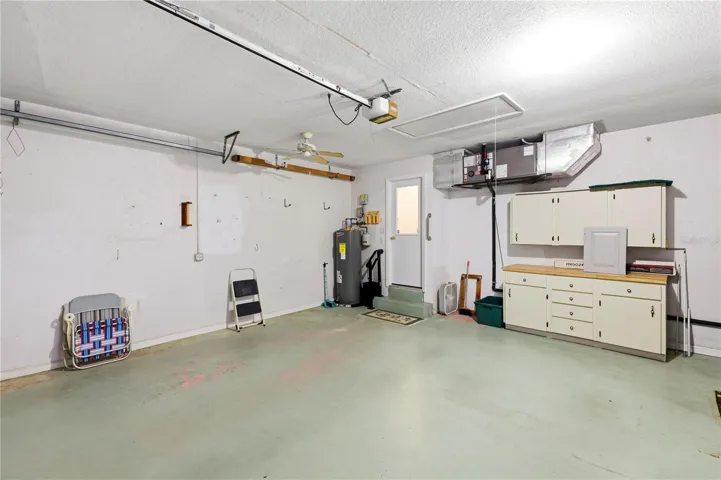 workbench in the garage