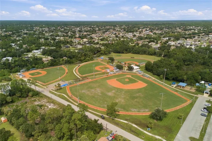 Two park and playground areas in the near vicinity of this home.