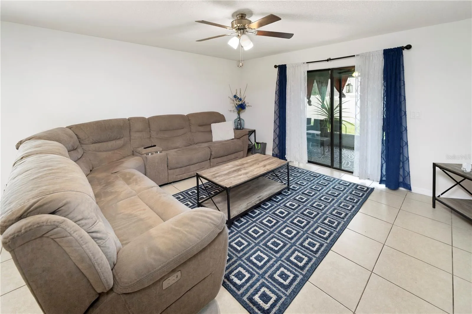 Screened patio and yard off of Living Area