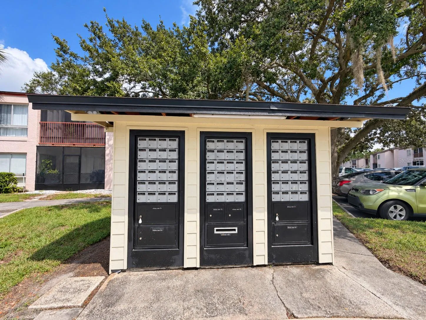 Mailboxes.